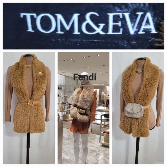 Tom & Eva Accessories - Faux Fur Scarf